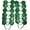 Green, variant on Set of 12 Minnie Ears, Disney Ears, Mickey Ears, Disney Theme Party, Boys and Girls One Size Fits All (6 Black w/Red Bow & 6 Black Sequin)