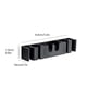 thumbnail image 3 of Abrazadera organizadora de cables autoadhesiva | Gestión de cables para cables de alimentación, teléfonos móviles, auriculares, GPS | Plástico ecológico suave | Cinta adhesiva doble cara | Uso en, 3 of 8