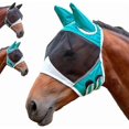 thumbnail image 1 of Horse Fly Mask Uv Protection Horse Fly Mask With Ears Net/forelock Hole/reflective Trim Stretchy Fly Mask For Horse Breathable Fine Mesh/eye Dart/hook, 1 of 5