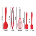 thumbnail image 2 of Utensilios de cocina de silicona, herramientas para hornear pasteles DIY, juego de cinco piezas, 2 of 5