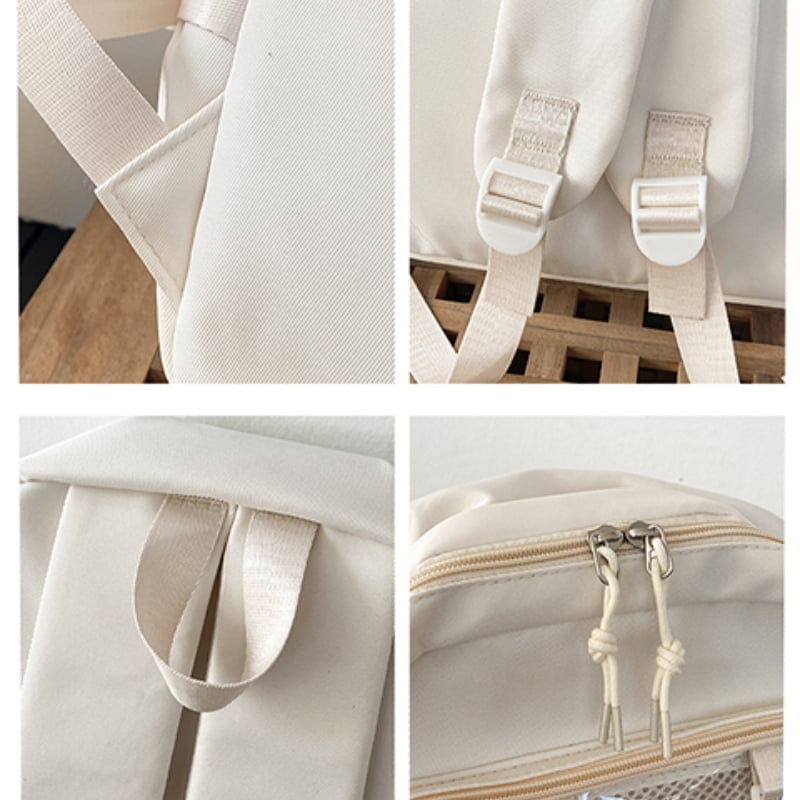 Japanese Style Transparent Ita Bag Comic Cons Large Capacity Women Backpack Fashion School Bags for College Student JK