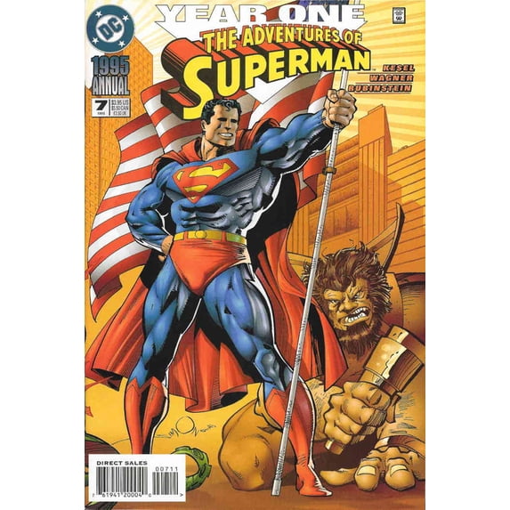 Adventures of Superman Annual #7 VF ; DC Comic Book