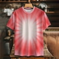 thumbnail image 5 of Odbmxy Tie-Dye Womens T Shirts Short Sleeve Summer Women's Tops Sports Workout Casual Loose Pullover Tops, 5 of 9