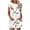 White#4, variant on Tnhcen 2 Piece Outfits For Women's Nightwear Lightweight Matching Lounge Sets Short Sleeve Top And Elastic Waisted Shorts Homewear