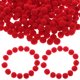 thumbnail image 5 of 600 pompones multiusos para manualidades, pompones rojos, 5 of 7