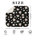 thumbnail image 4 of Pioneer Flower Floral Print Pattern Kitchen Dish Drying Mat 1 Pack, Ultra Absorbent Microfiber Drainer Mat, 16"x18", 4 of 6
