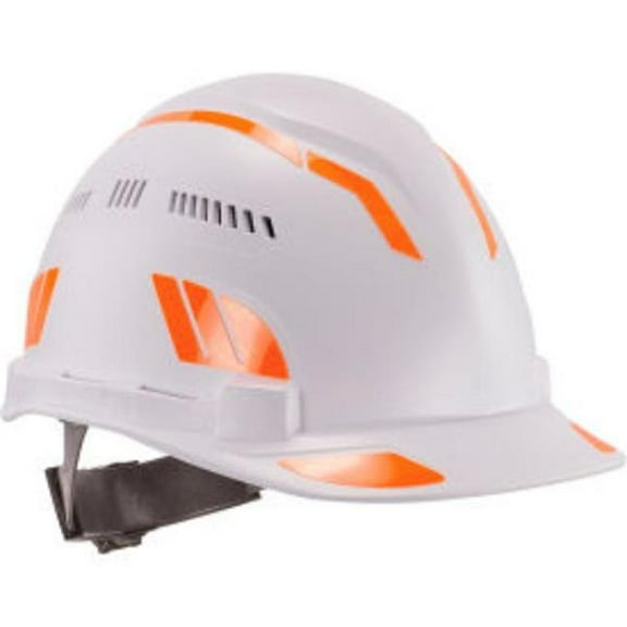 Ergodyne B3168589 Skullerz 8961 Single Reflective Hard Hat & Safety Helmet Sticker Kit - Orange