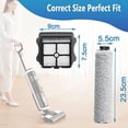 thumbnail image 2 of 2 Brush Roller & 6 Hepa Filter Set For Tineco Ifloor 3 Vacuum Cleaner, 2 of 5