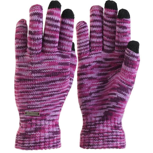 TrailHeads TrailHeads Women's Space Dye Touch Screen Knit Gloves