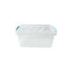 thumbnail image 2 of Contenedor de Plástico Transparente con Tapa y Asa con Cierre Clip, Recipiente Organizador Versátil Multiusos Transparente para Fácil Identificación, Capacidad 600 ml, 2 of 3