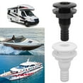thumbnail image 6 of Boat Water Drain Scupper ABS 3/4in White Through Hull Connector Hose Coupling Drain Outlet Replacement Hardware, 6 of 9