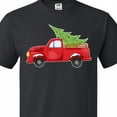 thumbnail image 4 of Inktastic Christmas Vintage Truck with Christmas Tree T-Shirt, 4 of 5