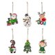 thumbnail image 2 of Christmas Decorations Christmas Wooden Pendants For Home Christmas Decoration, 2 of 3