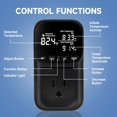 thumbnail image 3 of Termostato digital COMYAN con salida controlada por temperatura, 3 of 7