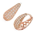 thumbnail image 1 of sweethay 2 piezas pendientes Clip orejas colgantes tamaño pequeño elegante mujer pendientes moda accesorio niñas joyería Festival regalo Ropa, zapatos y accesorios Miscelánea Oro rosa, 1 of 6