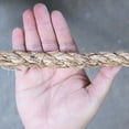 thumbnail image 2 of 100 Ft Coil - Golberg 5/8" Natural Fiber 3 Strand Heavy Duty Hemp Manila Rope - 13.5 Pounds, 2 of 4