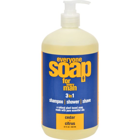 EO Products Everyone Savon - Hommes Cèdre et Agrumes - 32 oz