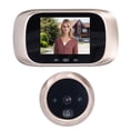 thumbnail image 3 of Video ,  Function 90 Degrees View Angle Door Viewer Simple Operation Long Standby Time  For House Guests For Home Use Gold, 3 of 8