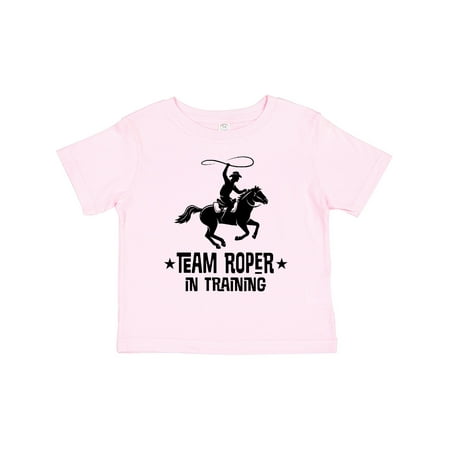 

Inktastic Team Roper in Training Cowboy Gift Toddler Boy or Toddler Girl T-Shirt