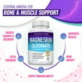 thumbnail image 4 of Toplux Magnesium Glycinate Complex 525 mg High Absorption Chelated Formula 90 Capsules, 4 of 6