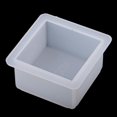thumbnail image 2 of Molde de silicona cuboide para hacer tú mismo, para hacer resina epoxi y arcilla polimérica. 50x50x30mm, 2 of 9