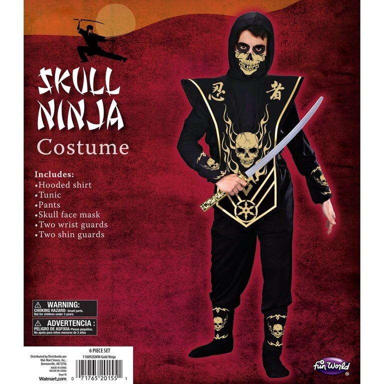 Ninja Costume Shirt One Sided Halloween Ninja Costume Shirt One Sided Halloween