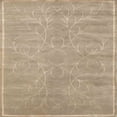 thumbnail image 1 of Ahgly Company Machine Washable Indoor Square Contemporary Bullet Shell Brown Area Rugs, 5' Square, 1 of 7