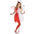 thumbnail image 1 of Girls Naughty & Nice Costume- Small (4-6), Multicolor, 1 of 1