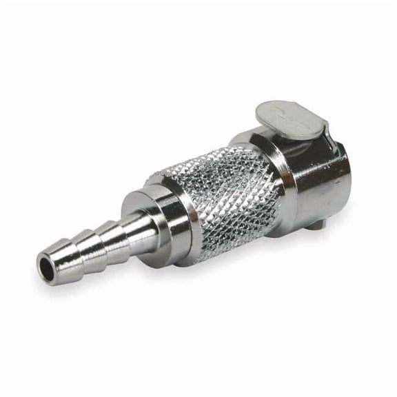 Colder 1/8" Barb Chrome Plated Brass Inline Coupler MCD1702