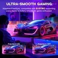 thumbnail image 5 of 49 inch Curved Monitor with Remote, 165Hz WDQHD(5120 x 1440p) 5K Ultrawide Gaming Monitor R1500, HDR400, 3000:1 Contrast, sRGB 100%, USB-C, FreeSync, PIP/PBP, Built-in Speaker, HDMI 2.1 & DP 1.4, 5 of 9