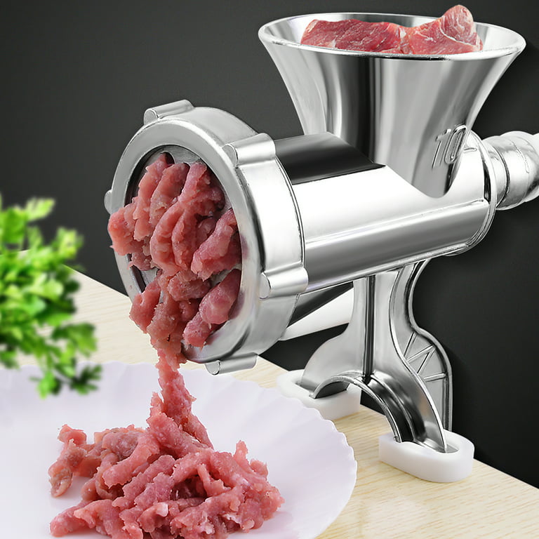 Manual Meat Grinder, Hand Crank Mincer Meat Processor Grinding
