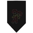 thumbnail image 1 of Candy Canes Rhinestone Bandana Black Small, 1 of 1