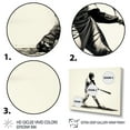 thumbnail image 3 of Designart "Batter's Intense Gaze" Sports Floater Framed Canvas Art Print, 3 of 7