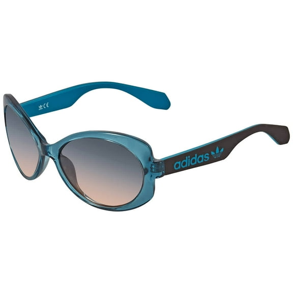 Adidas Gradient Blue Butterfly Ladies Sunglasses OR0020 87W 56