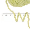 thumbnail image 6 of Uxcell 2Pcs Velvet Yarn Chenille Yarn 2x100g/7.1oz 174 Yards Total Length Super Bulky Polyester Soft Blanket Yarn Light Yellow, 6 of 7