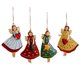 thumbnail image 1 of Adornos navideños de madera con forma de ángel. Adornos rústicos de estilo granja con forma de ángel. Adornos para colgar en el árbol de Navidad para decorar el hogar en Navidad., 1 of 7