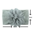 thumbnail image 2 of Cute Newborn Baby Turban Head Wrap Big Bow Knot Girl Floral Headband, 2 of 4