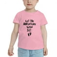 thumbnail image 2 of Let The Adventure Begin 202? Funny Toddler T Shirts for Boys Girls (Pink, 5/6T), 2 of 5