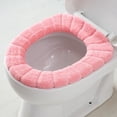 thumbnail image 2 of Elodie Washable Velvet Bathroom Closestool Pink, 2 of 8