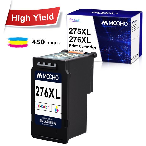 276XL Ink Cartridge Replacement for Canon 275 and 276 to Use with Canon