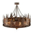 thumbnail image 5 of Meyda Tiffany 115914 Elk At Dusk 44" Wide 5 Blade Indoor / Outdoor Ceiling Fan - Rust /, 5 of 5