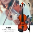 thumbnail image 6 of moobody Violin Kit Simulated Practice Instrument for Beginners with Adjustable Strings, 6 of 7