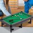 thumbnail image 3 of Almencla Kids Pool Table Set Small Tabletop Billiards for Holidays Office Living Room, 3 of 8