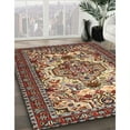thumbnail image 2 of Ahgly Company Indoor Rectangle Traditional Light French Beige Brown Persian Area Rugs, 2' x 3', 2 of 6