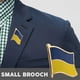 thumbnail image 2 of Insignias de pin de solapa de bandera de Ucrania pines de bandera de Ucrania pines de bandera de Ucrania paquete de 2 pines de solapa de bandera de Ucrania 2022 insignias de ANGGREK Otros, 2 of 8