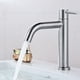 thumbnail image 3 of Grifo de cuerpo alto moderno con construcción de metal sólido para una elegante actualización del baño, acabado de níquel cepillado que garantiza una superficie anticorrosión y resistencia a las, 3 of 5