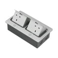thumbnail image 1 of Dual Computer Floor SocketFloor Socket Bounce Double Multifunctional Desktop Outlet Office Floor Socket Impressive Results, 1 of 5