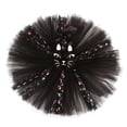 thumbnail image 6 of Tisuna Girl'S Halloween Dress Graphic Print Sleeveless Suspender Dresses With Headband, Tail Comfortable Girls Halloween Theme Party Dress Size 6-7 Years Black, 6 of 6