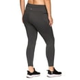 thumbnail image 4 of RBX Active Women's Plus Size Full Length High Waist Fleece Lined Leggings with Pockets, 4 of 9