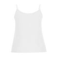 thumbnail image 4 of Njoeus Women's Spaghetti Strap Tank Tops Cotton Blended Summer Sleeveless Shirts for Women V-Neck Camisole Tunic Blouse Casual Tees Loose Basic T Shirts, 4 of 8